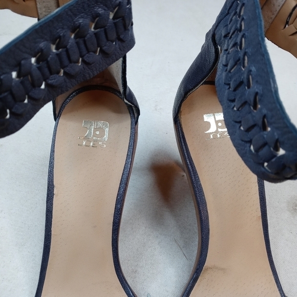 JOE’S WOMEN’S PUMPS SHOES GRAY ANKLE STRAP HEELS S - Picture 2 of 8